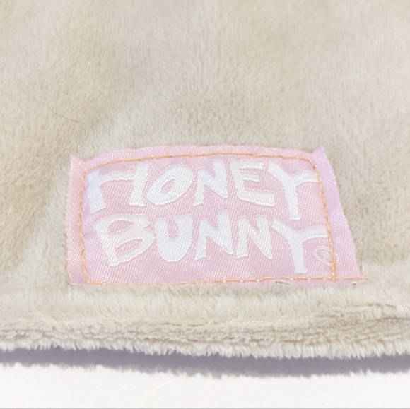 Honey Bunny grey mouse security blanket lovey - Picture 7 of 8